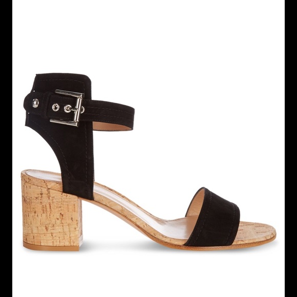 Gianvito Rossi Shoes - Gianvito Rossi Rikki Suede Ankle Strap Sandals